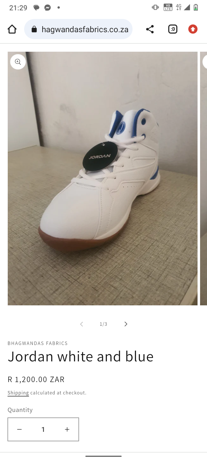 Jordan shoe