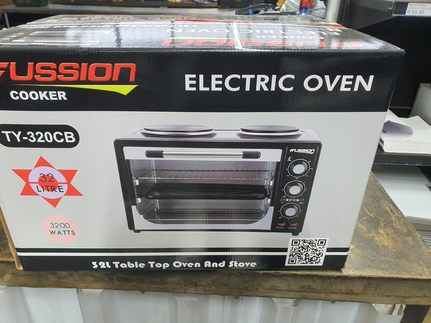 Electric stove and oven