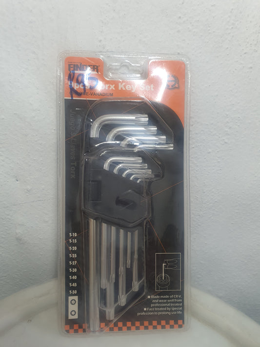 Spline allen key set