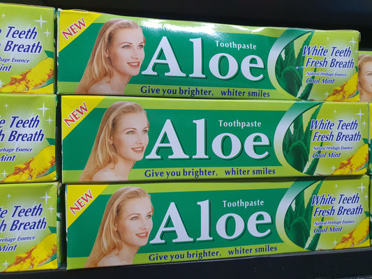 Aloe tooth paster