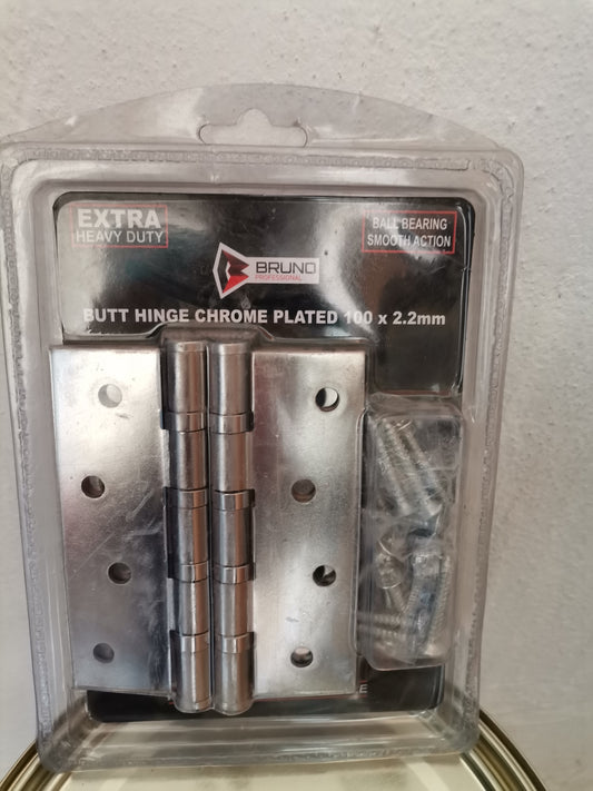 Butt Hinge Chrome Plated