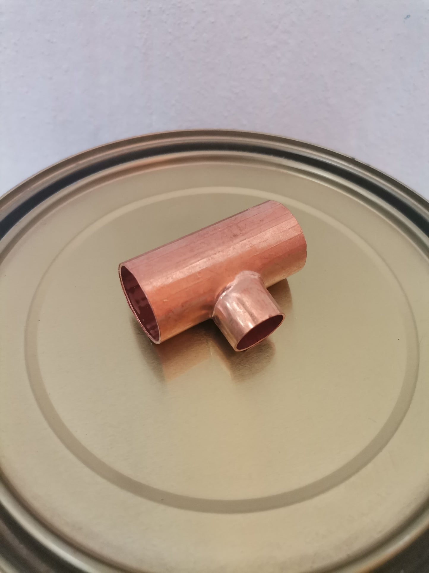Copper Tee Reducer 22mmx15mm