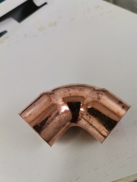 Copper elbow 22mm