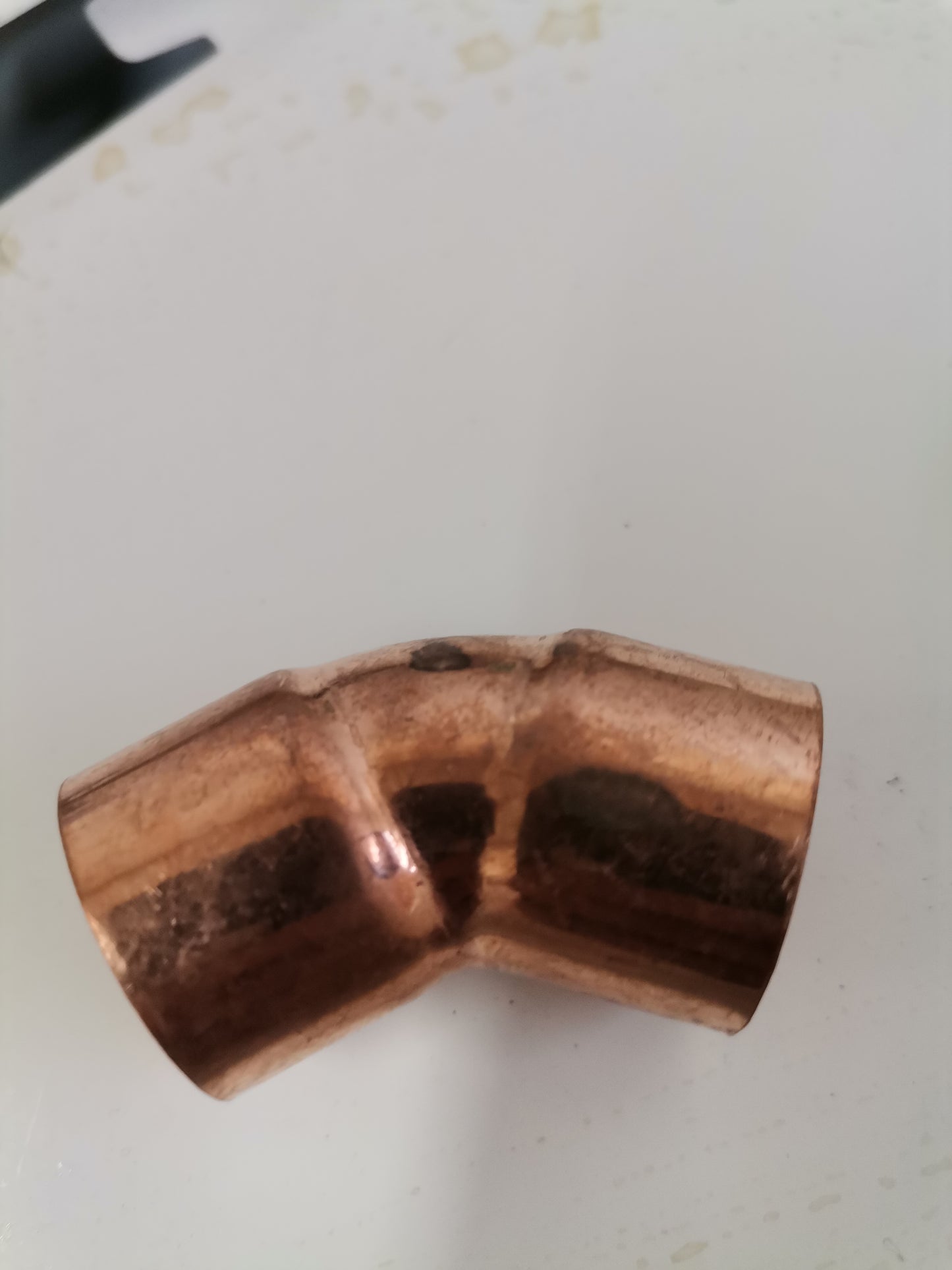 Copper bend 45° 15mm