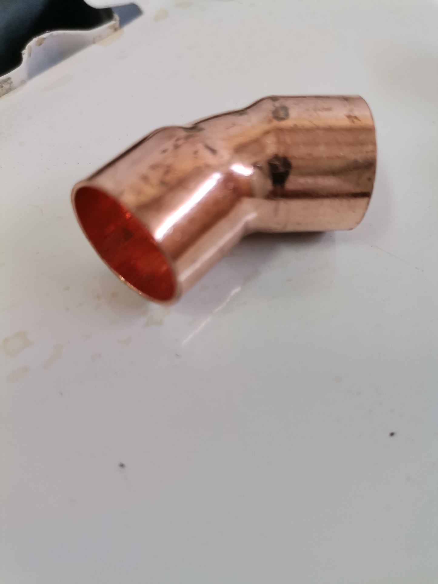 Copper elbow 45°x15mm